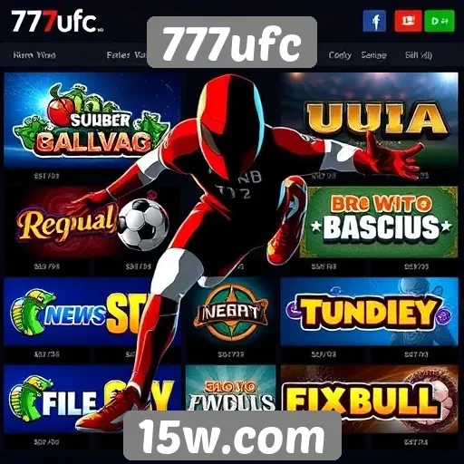 Análise do portfólio de jogos disponíveis no 777ufc